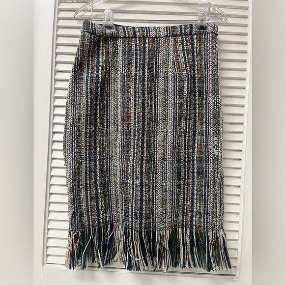 Anthropologie Dresses & Skirts - Anthropologie Multicolor Tweed Skirt M(6)
Women